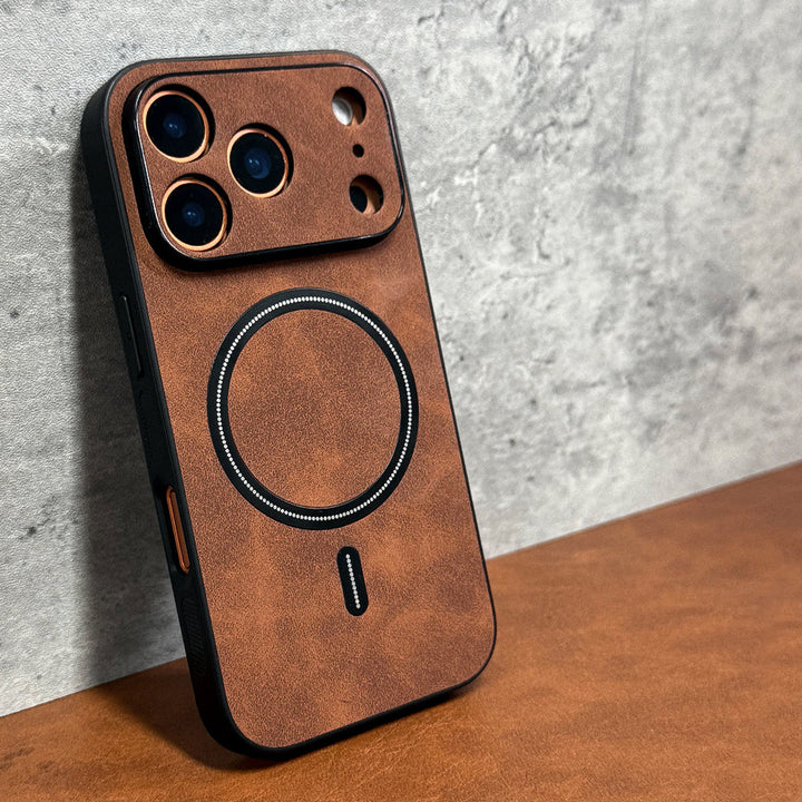 Atlas Leather iPhone Case