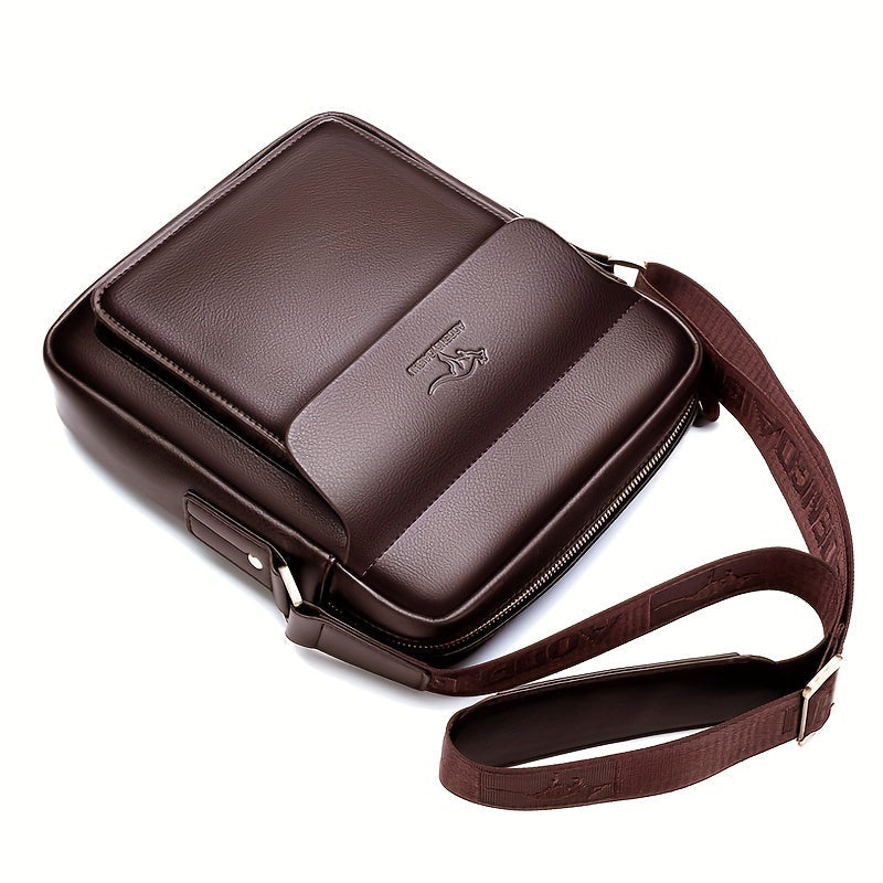 Executive Leather Messenger Bag