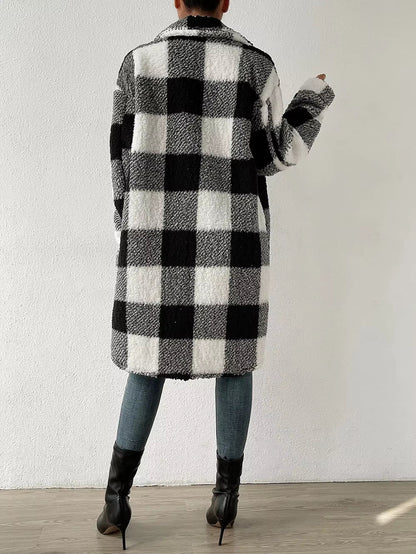 Weekend Plaid Sherpa Jacket