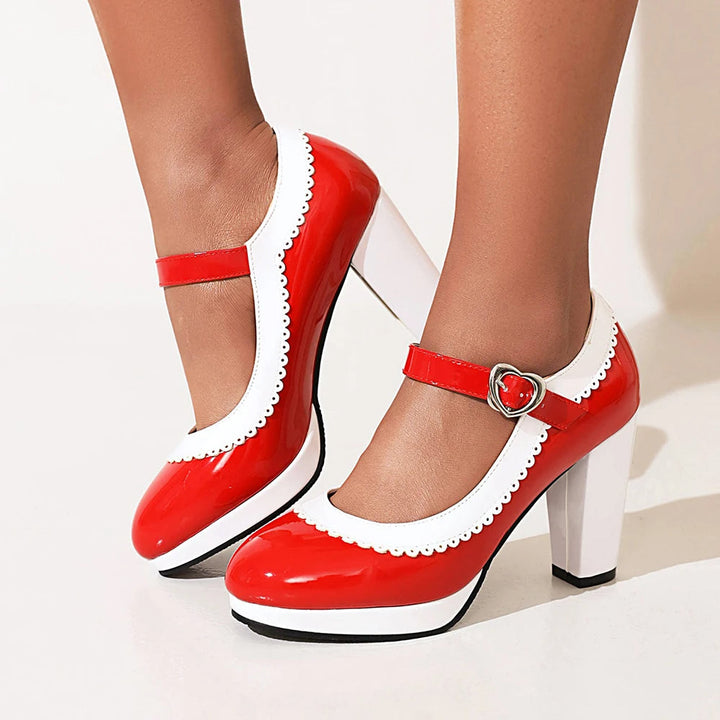 Maison Mary Jane Heels