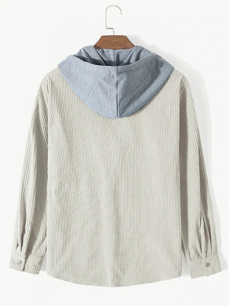 Laidback Knit Hoodie Shirt