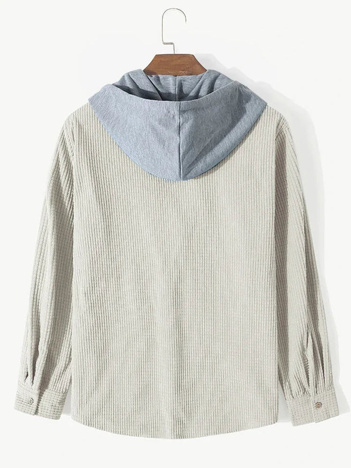 Laidback Knit Hoodie Shirt