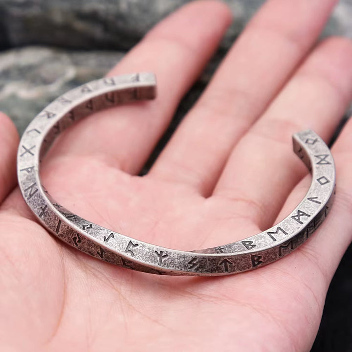 Runestone Steel Cuff
