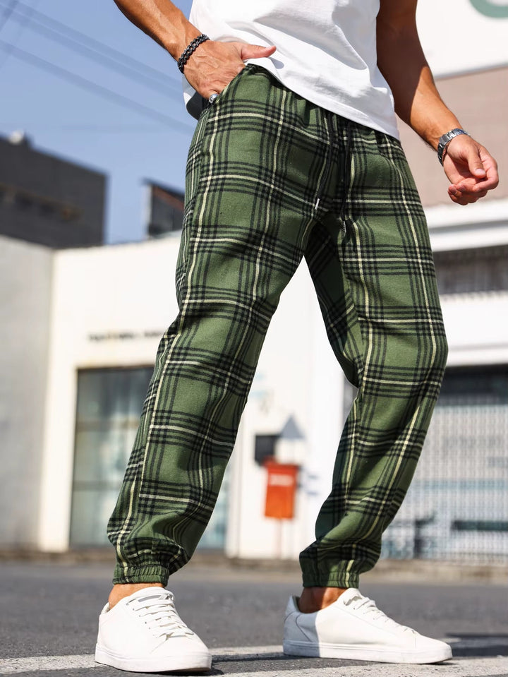 Griffin Plaid Jogger