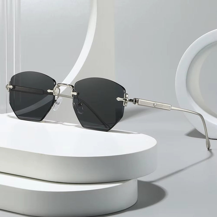 Hexon Rimless Sunglasses
