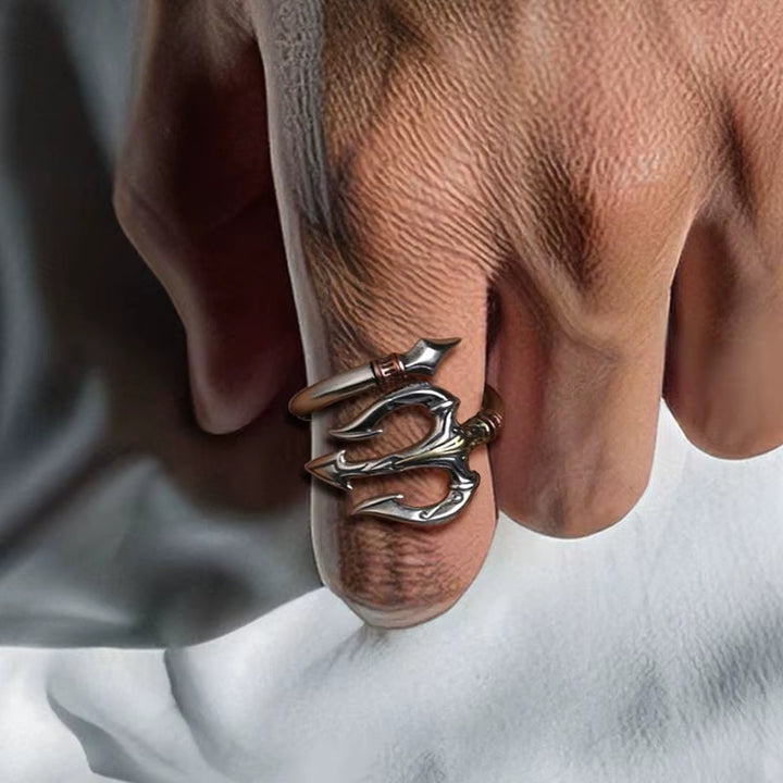 Poseidon’s Trident Ring