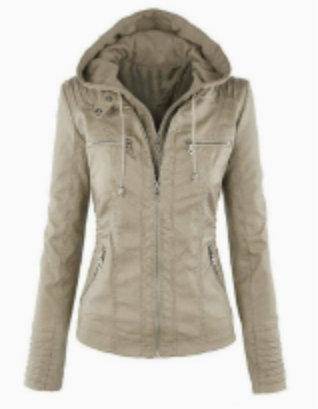 MONICA™ | Elegant Leather Jacket