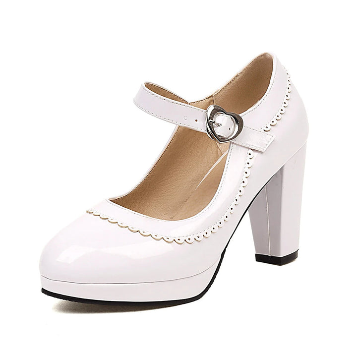 Maison Mary Jane Heels