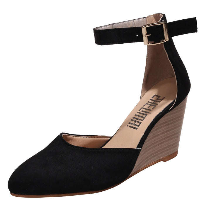 Seraphina Suede Wedge Heel