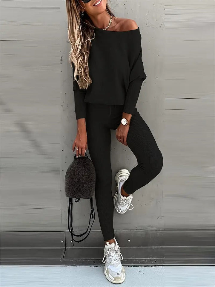 Belaire Ribbed Knit Set