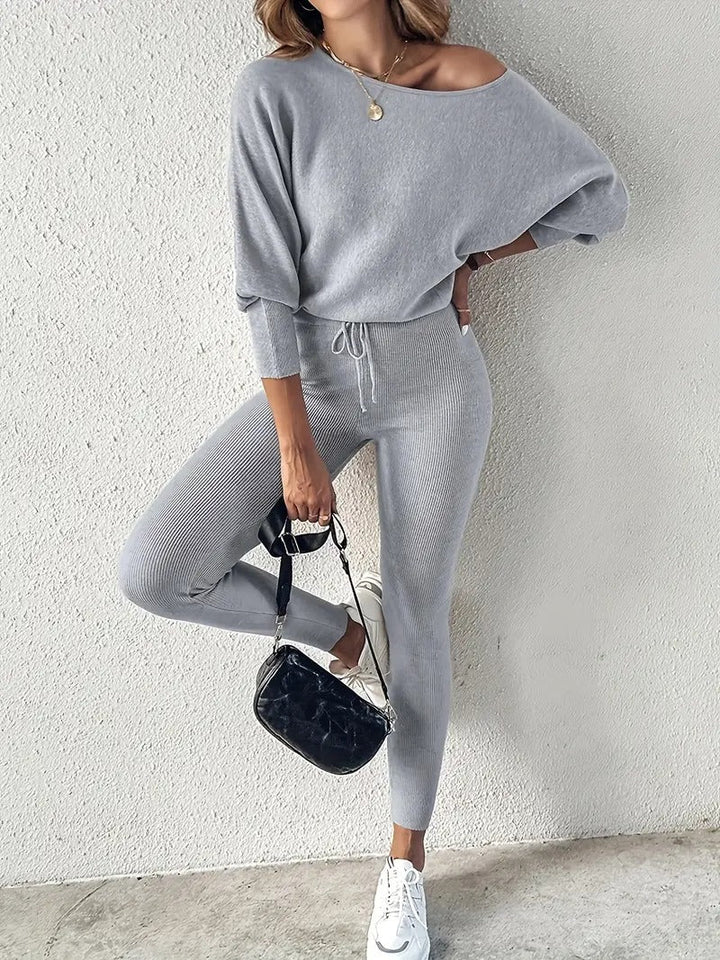 Belaire Ribbed Knit Set