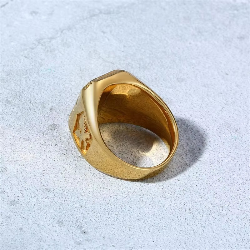 Falcon Crest Signet Ring