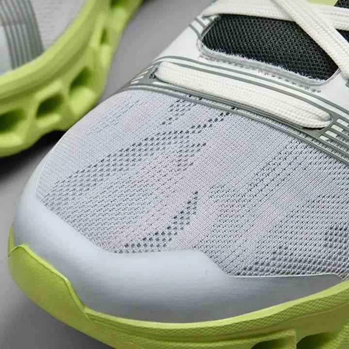 Men's Casual Sneakers - Lace Up Mesh Upper - Chunky Cloud Sole