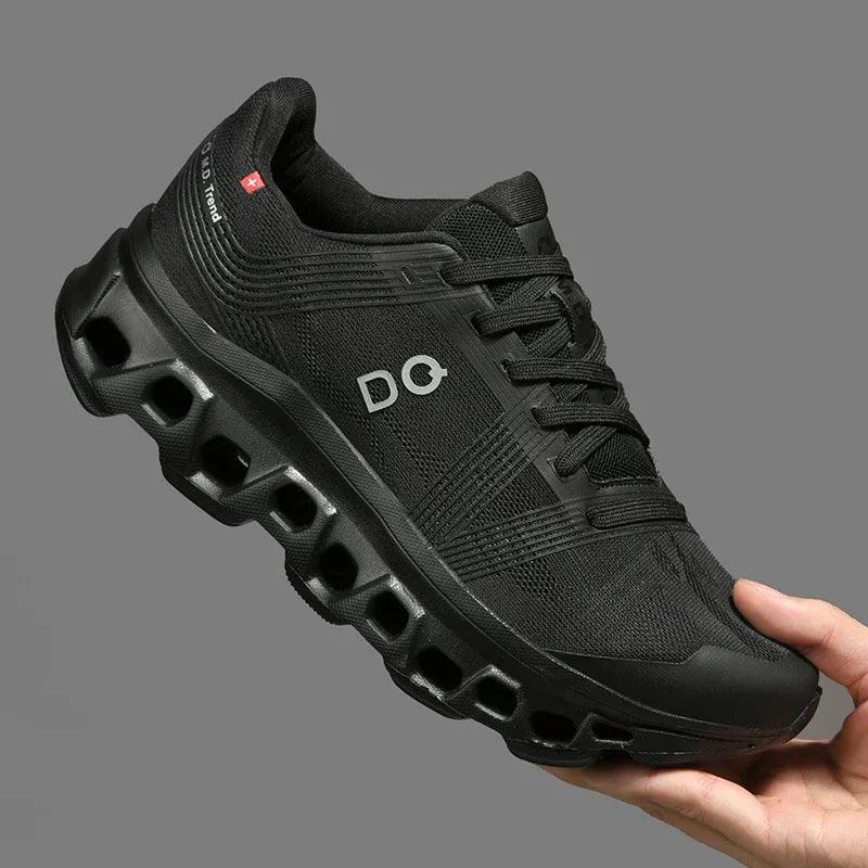 Men's Casual Sneakers - Lace Up Mesh Upper - Chunky Cloud Sole