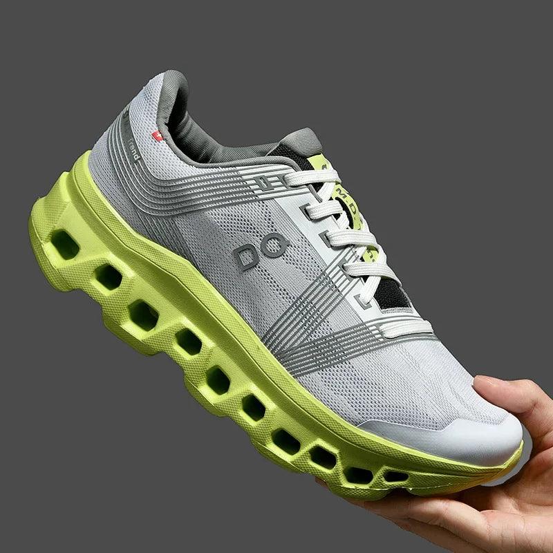 Men's Casual Sneakers - Lace Up Mesh Upper - Chunky Cloud Sole