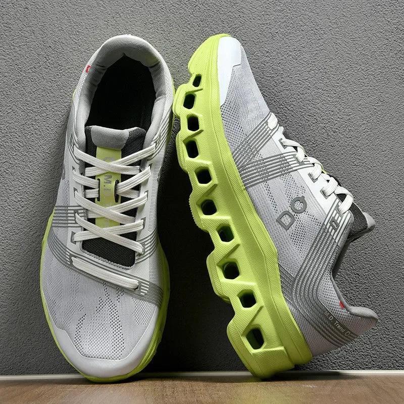 Men's Casual Sneakers - Lace Up Mesh Upper - Chunky Cloud Sole