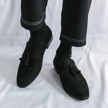 Cambridge Suede Tassel Loafer